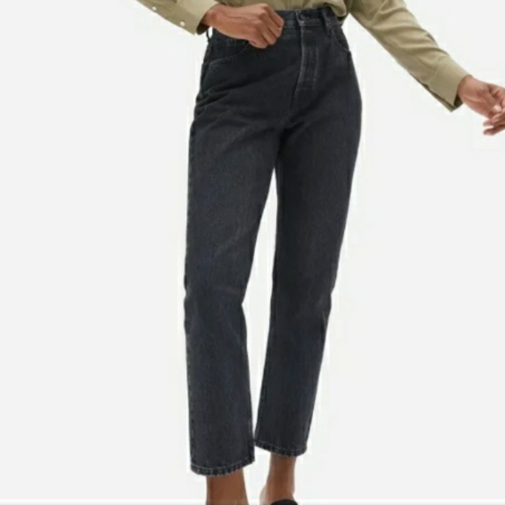 NWT EVERLANE THE 9Os CHEEKY JEAN IN BLACK SZ 27